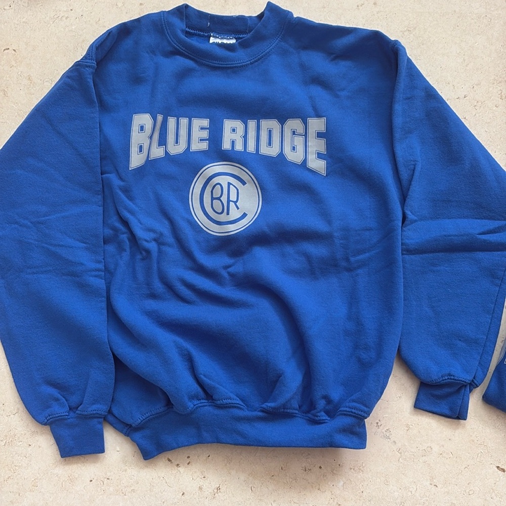 CBR-Camp Blue Ridge Crewneck Sweatshirts-Youth Large